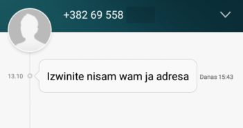 Audio snimak i transkript razgovora sa kupcem ličnih karata