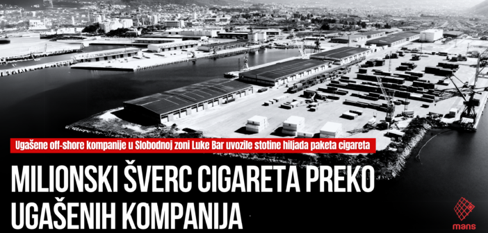 MANS reveals that offshore companies traded in cigarettes even after they ceased to exist: MILLIONS’WORTH CIGARETTE SMUGGLING THROUGH CLOSED COMPANIES